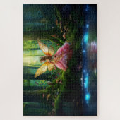 Ein magischer Feenwald Puzzle (Vertikal)