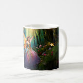 Ein magischer, magischer, magischer Wald Kaffeetasse (VorderseiteRechts)