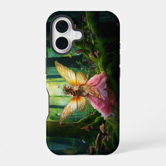 Ein magischer Märchenwald iPhone 16 Hülle (Rückseite)