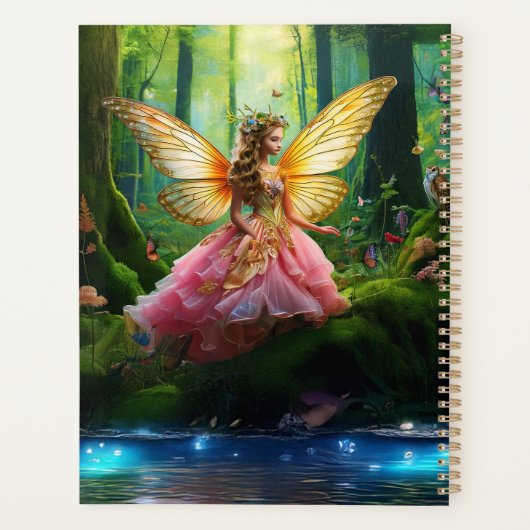 Ein magischer Märchenwald Planer (Rückseite)