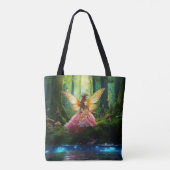 Ein magischer Märchenwald Tasche (Rückseite)