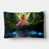 Ein magischer Märchenwald Zubehörtasche (Rückseite)