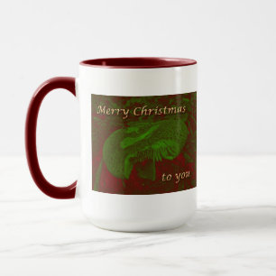 Ein magischer mystischer "Shroom für Weihnachten Tasse