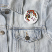 ein magischer Phönix, der auf einer blühenden Saku Button (Beispiel)