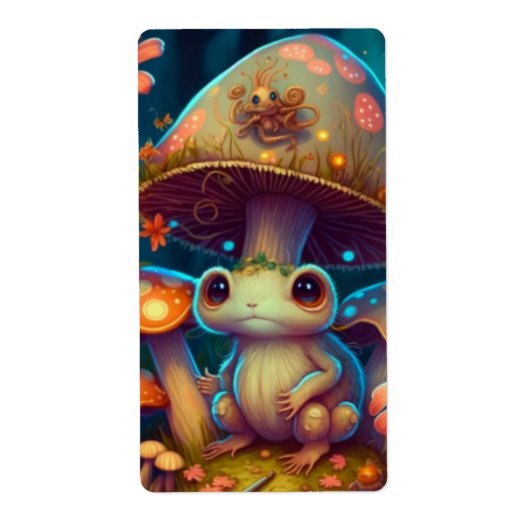 Ein magischer Pilzfrosch (Vorne)