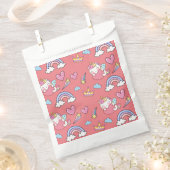 Ein magischer Regenbogen Einhorn Glückwunsch zum G Geschenktütchen (Ausgeschnitten)