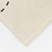 Ein magischer Valentinstag Fleecedecke (Ecke)