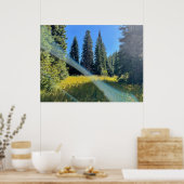 Ein magischer Wald Poster (Küche)