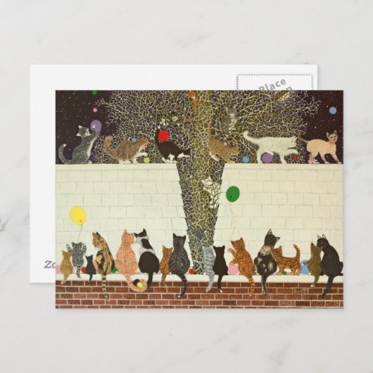 Ein magisches Display 2012 Postkarte (Vorne/Hinten)