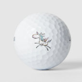 Ein magisches Einhorn Golfball (Vorderseite)