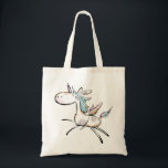 Ein magisches Einhorn Tragetasche<br><div class="desc">Ein bezauberndes Einhorn,  das will,  ein Pegasus zu sein.</div>