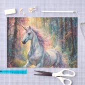 Ein magisches Einhorndekoupage Seidenpapier (Handwerk)