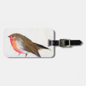Ein magisches kleines Rotkehlchen rief Wisp 2011 Gepäckanhänger (Vorderseite horizontal)