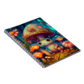 Ein magisches Pilzfrosch-Notizbuch Notizblock (Rechte Seite)