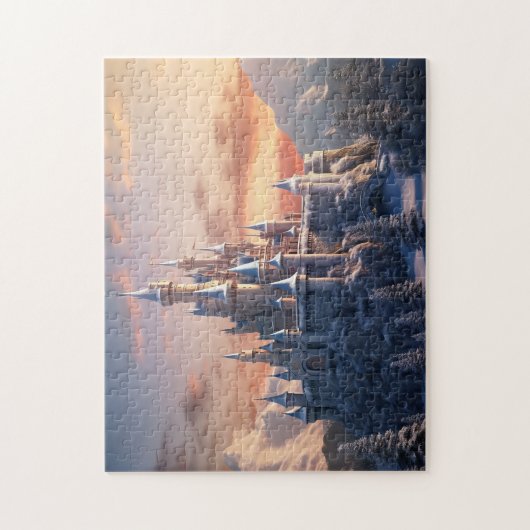 Ein magisches Reich zum Entdecken des Stückes Puzzle (Vertikal)