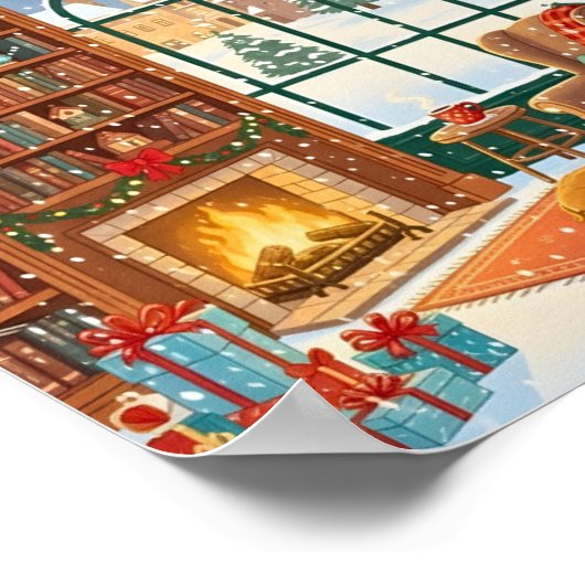 Ein magisches Weihnachtsabend Poster (Ecke)