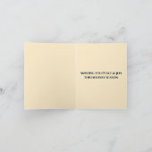 Ein magisches Weihnachtsfest Karte (Innenseite)