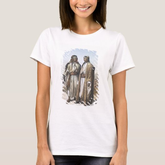 Ein Mahazi und ein Soualeh Beduin, Illustration au T-Shirt (Vorderseite)