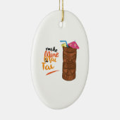 Ein MAI Tai Keramikornament (Rechts)