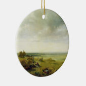 Ein Mais-Feld Keramik Ornament (Rechts)