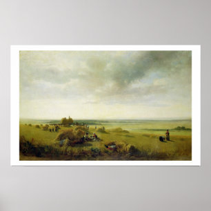 Ein Mais-Feld Poster