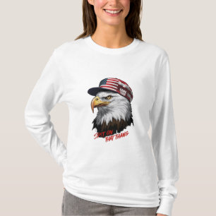 Ein majestätischer Glatzenadler, stolz verkörpert T-Shirt