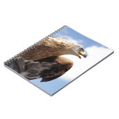 Ein majestätischer goldener Adler Notizblock (Linke Seite)