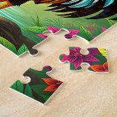 Ein majestätischer Hahn für Kinder Puzzle (Seite)