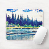 Ein majestätischer kanadischer Wildniswald. Jetzt Mousepad (Mit Mouse)
