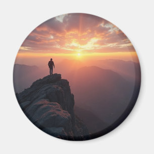 Ein majestätischer Sonnenaufgang vom Gipfel des Be Magnet