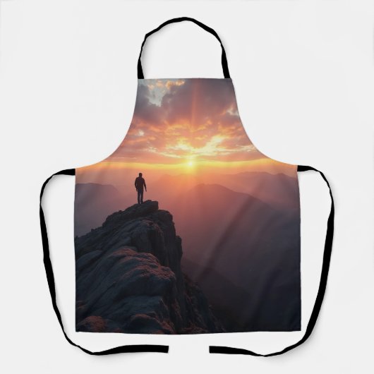 Ein majestätischer Sonnenaufgang vom Gipfel des Be Schürze (Vorderseite)