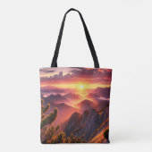 Ein majestätischer Sonnenaufgang vom Gipfel des Be Tasche (Rückseite)