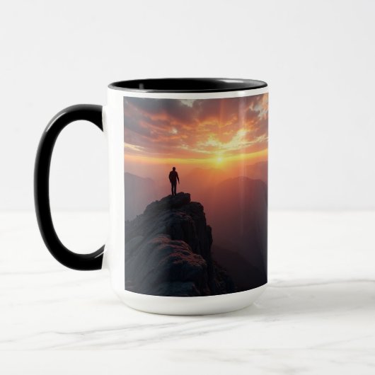 Ein majestätischer Sonnenaufgang vom Gipfel des Be Tasse (Links)