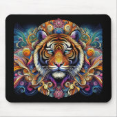 Ein majestätischer Tiger - Maus-Pad Mousepad (Vorne)