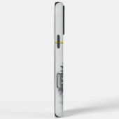 Ein majestätischer Wolf blickt bei Morgengrauen üb Case-Mate iPhone Hülle (Rückseite / Rechts)