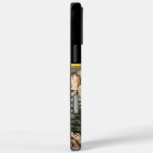 Ein majestätischer Wolf blickt über eine ruhige La Case-Mate iPhone Hülle (Rückseite / Rechts)