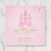 Ein Mal in der Märchenhaus Girl I. Geschenkanhänger (Rückseite)