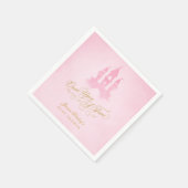 Ein Mal in der Märchenhaus Girl I. Serviette (Ecke)