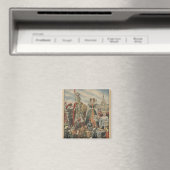 Ein malerisches und traditionelles Fest Magnet (In Situ (Geschirrspüler))