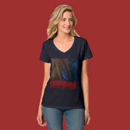 Ein malter Vogel aus der Renaissance. T-Shirt