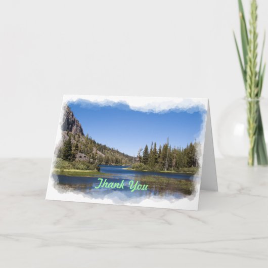 Ein Mammut dankt Karte (Vorderseite)