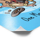 Ein Mann Bandicoot Band spielen Squeeeeeeze Box Fotodruck (Ecke)