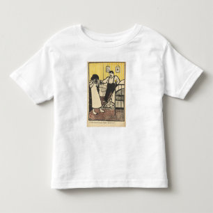 Ein Mann beschuldigt seine schwangere Frau Kleinkind T-shirt