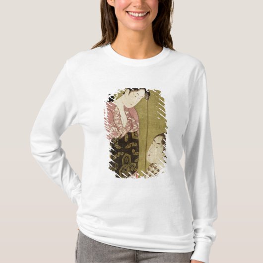 Ein Mann, der eine Frau malt T-Shirt (Vorderseite)