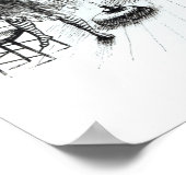 Ein Mann, der eine Prostituierte besucht Poster (Ecke)