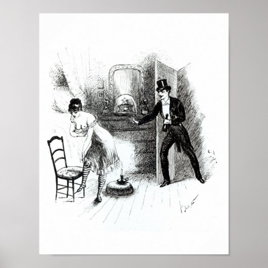 Ein Mann, der eine Prostituierte besucht Poster (Vorne)