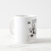 Ein Mann, der wie Kaffee-Tasse Bills O'Reilly Kaffeetasse (Vorderseite Links)