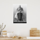 Ein Mann, ein Krieger, ein Sohn des Königs Poster (Küche)