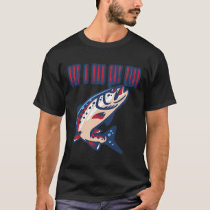 Ein Mann isst Fisch 102 T-Shirt