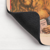 Ein Mann mit Löwenkopf, der Shakespeare liest, 191 Mousepad (Ecke)